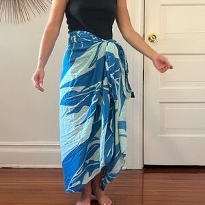 Blue Sarong